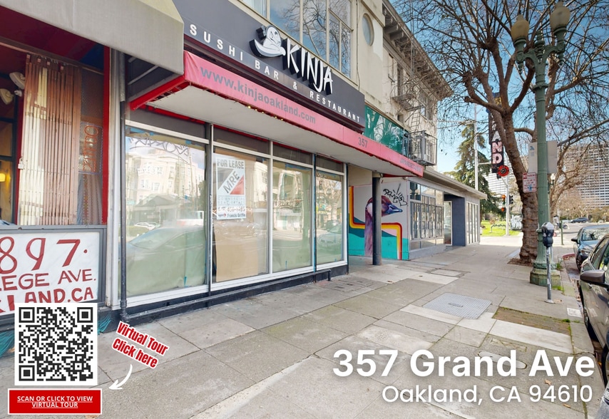 Primary Photo Of 355-357 Grand Ave, Oakland Storefront Retail Office For Lease