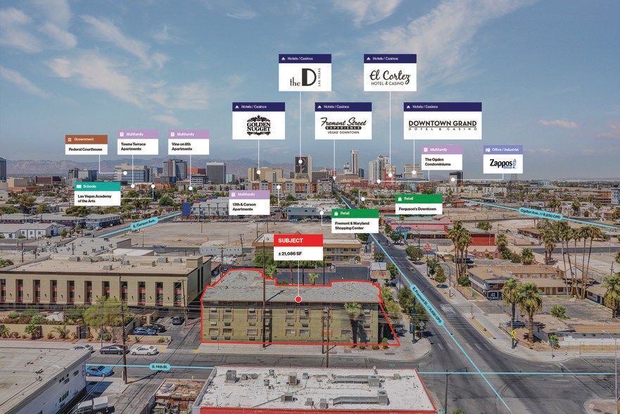 More Photos Of 1322 Fremont St, Las Vegas Hospitality For Sale