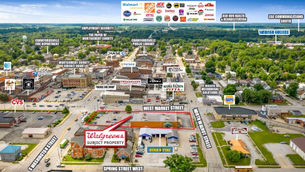 More Photos Of 110 W Market St, Crawfordsville Drugstore For Sale