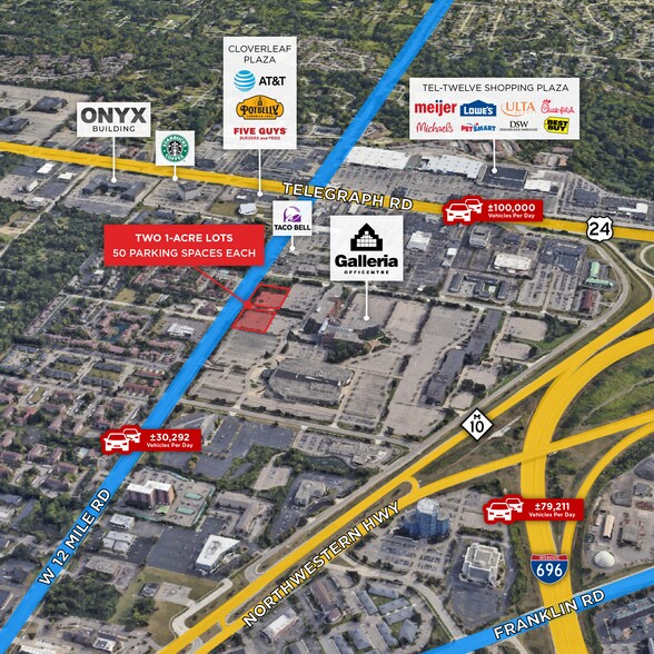 More Photos Of 300 Galleria, Southfield Land For Sale