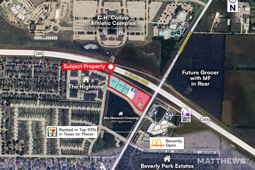 Primary Photo Of SWC Loop 288 & E. Sherman dr, Denton General Retail For Lease