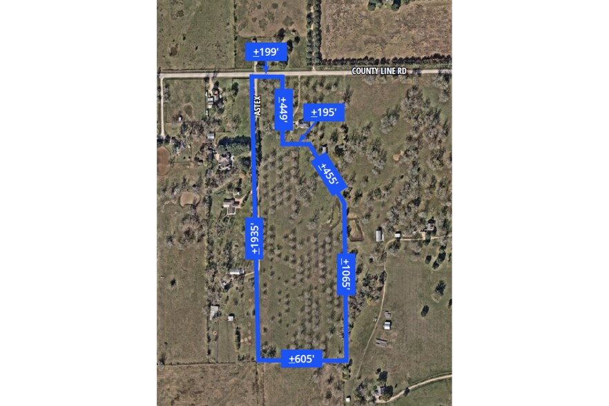 More Photos Of Astex & County Line Rd, Brookshire Land For Sale