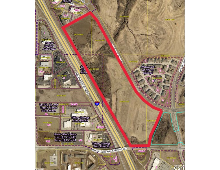 Primary Photo Of I-29 @ Ambassador Rd, Kansas City Land For Sale