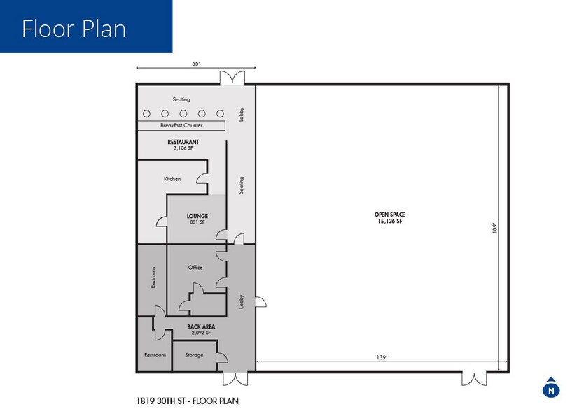 More Photos Of 1819 30th St, Bakersfield Bowling Alley For Sale