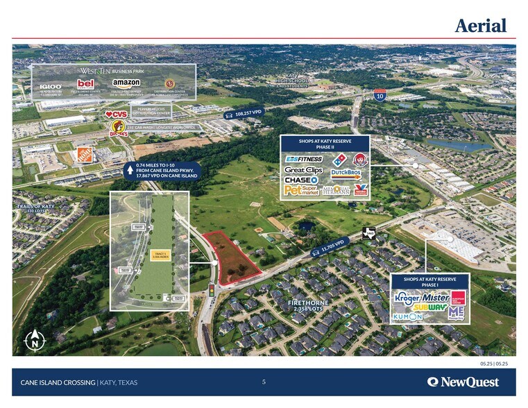 More Photos Of Cane Island Xing, Katy Land For Sale
