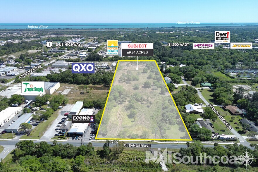 Primary Photo Of Oleander Avenue, Fort Pierce Land For Sale