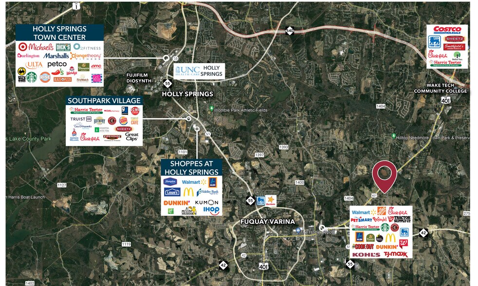 More Photos Of 2500 N Main St, Fuquay Varina Land For Sale