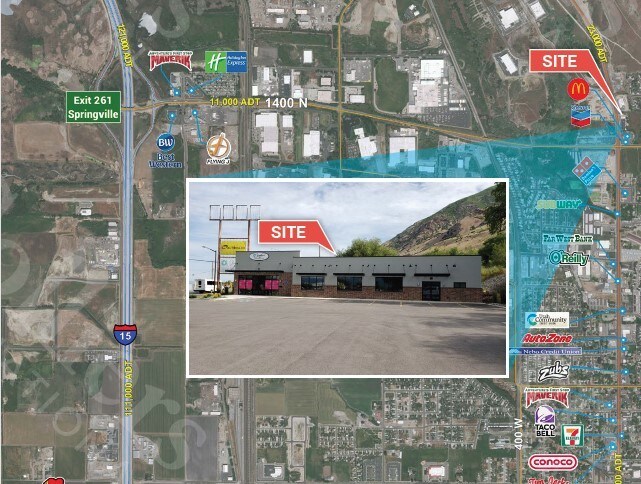 More Photos Of 1480 N Main St, Springville General Retail For Lease