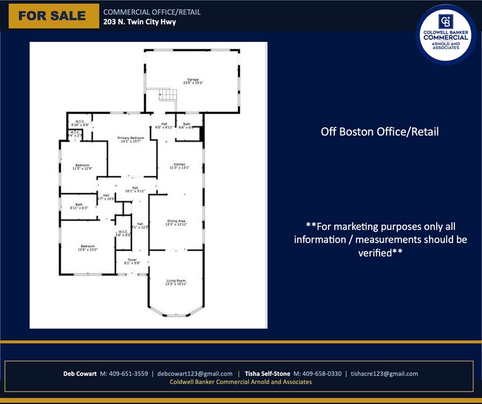 More Photos Of 203 Twin City hwy, Nederland Office For Sale