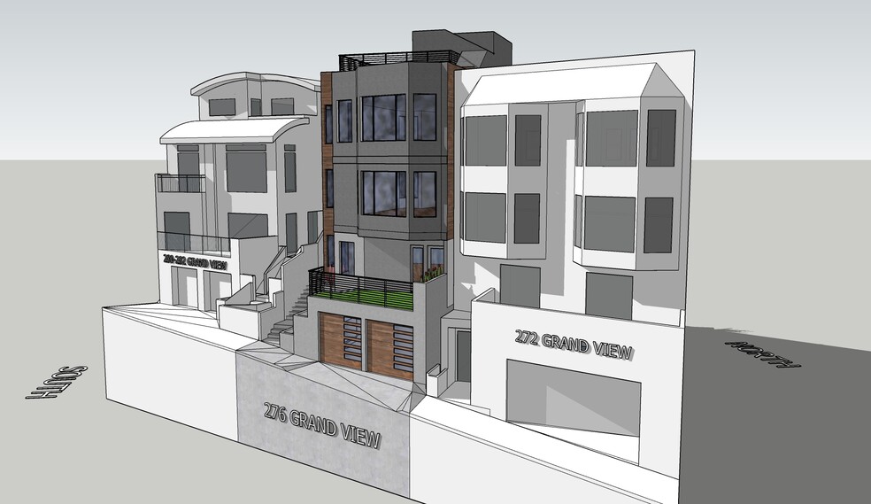 Primary Photo Of 276 Grand View Ave, San Francisco Land For Sale