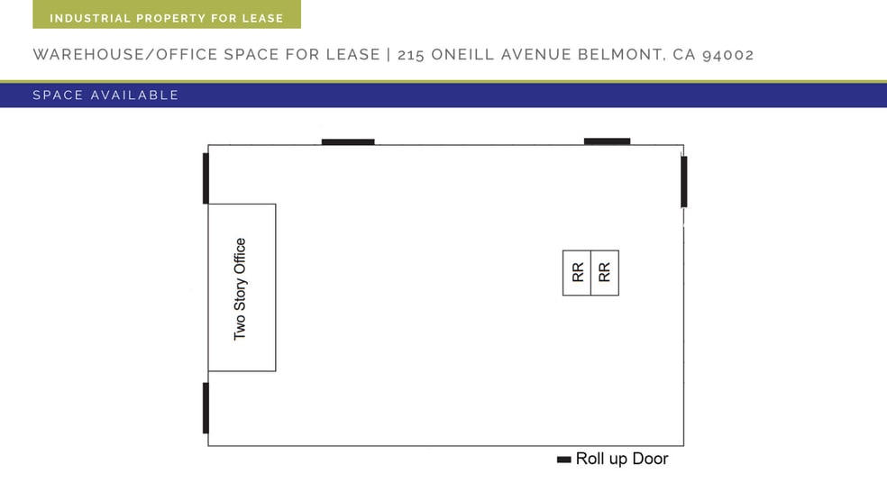 More Photos Of 215 O'Neill Ave, Belmont Warehouse For Lease
