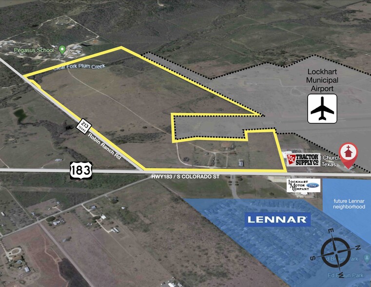 Primary Photo Of 2515 183 Hwy, Lockhart Land For Sale