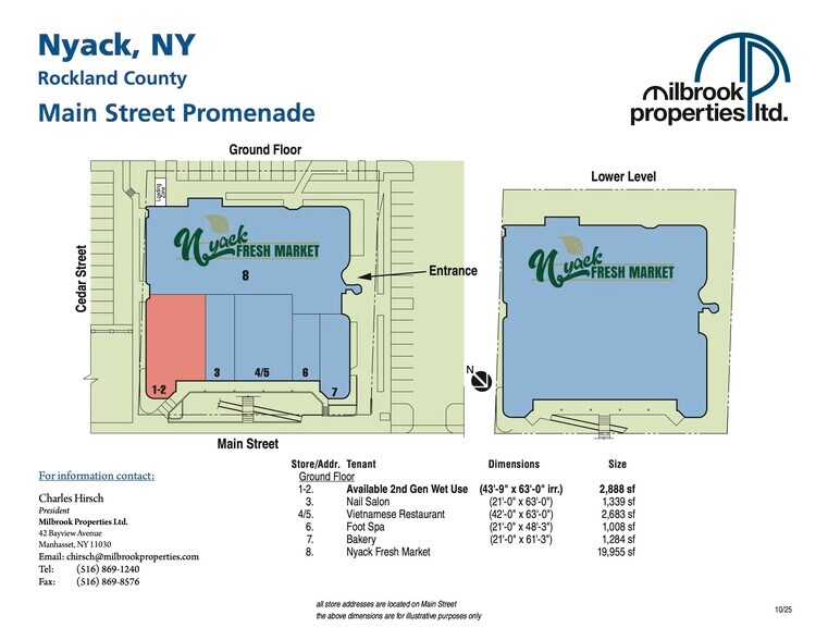 More Photos Of 117-125 Main St, Nyack Unknown For Lease