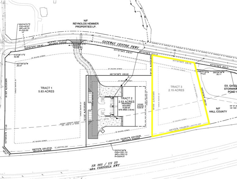 More Photos Of 3038 Gateway Centre Pky, Gainesville Land For Lease