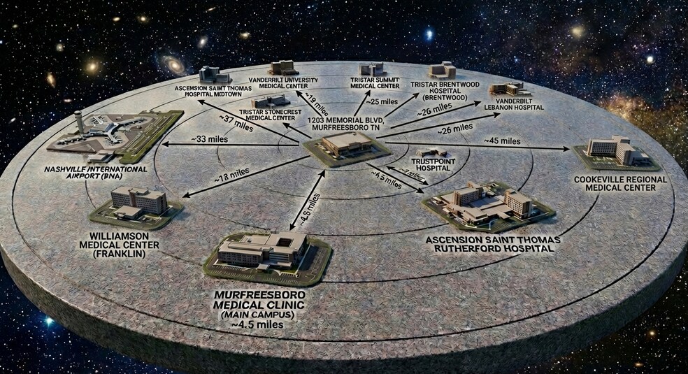 More Photos Of 1203 Memorial Blvd, Murfreesboro Medical For Lease