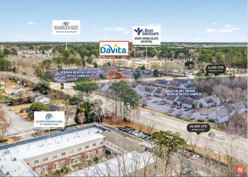More Photos Of 716 Denbigh Blvd, Newport News Medical For Sale