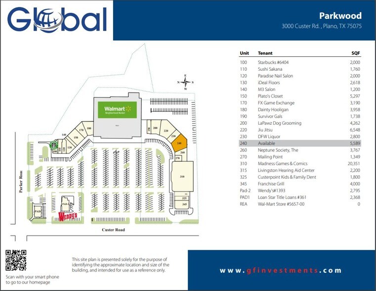 More Photos Of 3000 Custer Rd, Plano General Retail For Lease