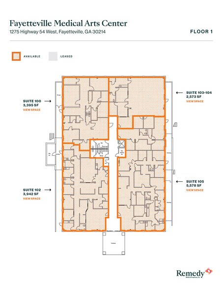 More Photos Of 1275 Highway 54 W, Fayetteville Medical For Lease