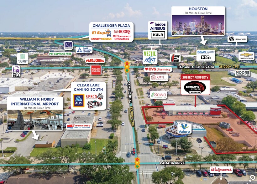 More Photos Of 16602 El Camino Real, Houston Carwash For Sale