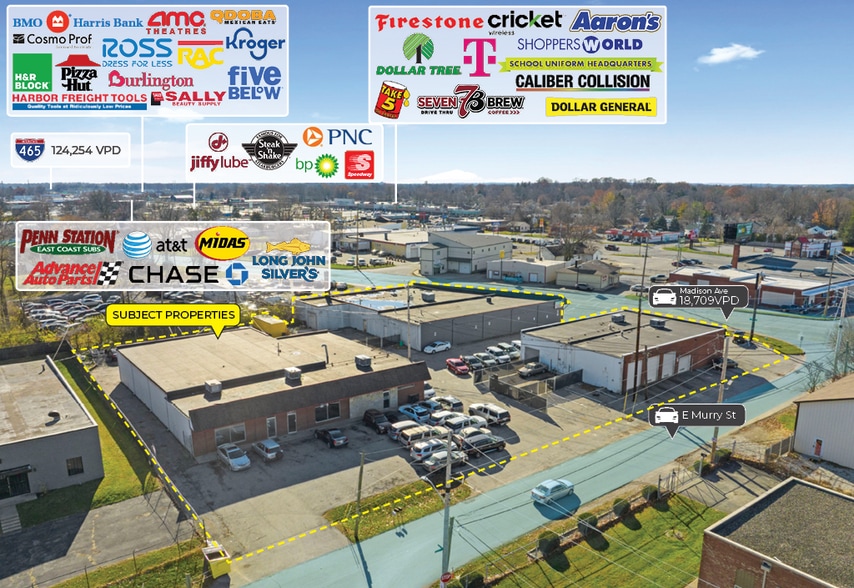 More Photos Of 3301-3307 S Madison Ave, Indianapolis Freestanding For Lease