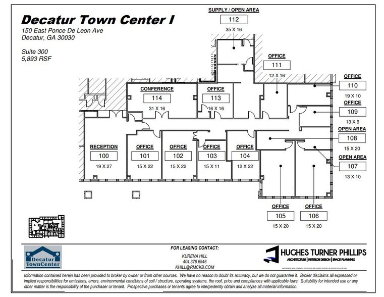 More Photos Of 150 E Ponce de Leon Ave, Decatur Unknown For Lease