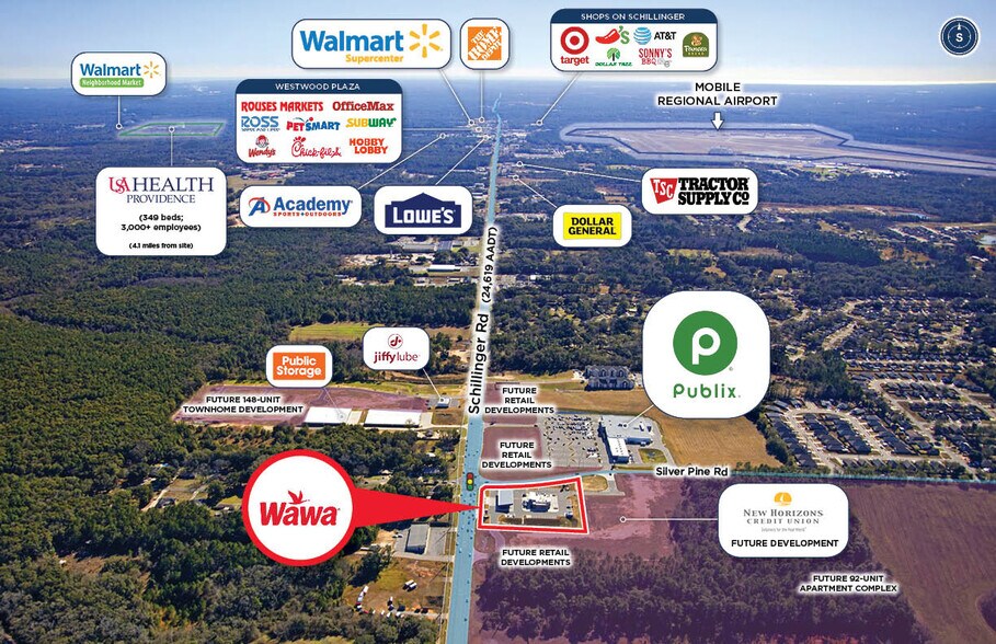 More Photos Of 2137 Schillinger Rd N, Semmes Service Station For Sale