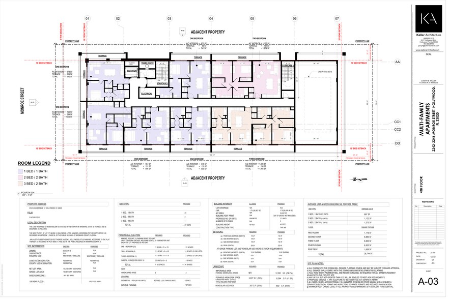 More Photos Of 2242 Monroe St, Hollywood Land For Sale