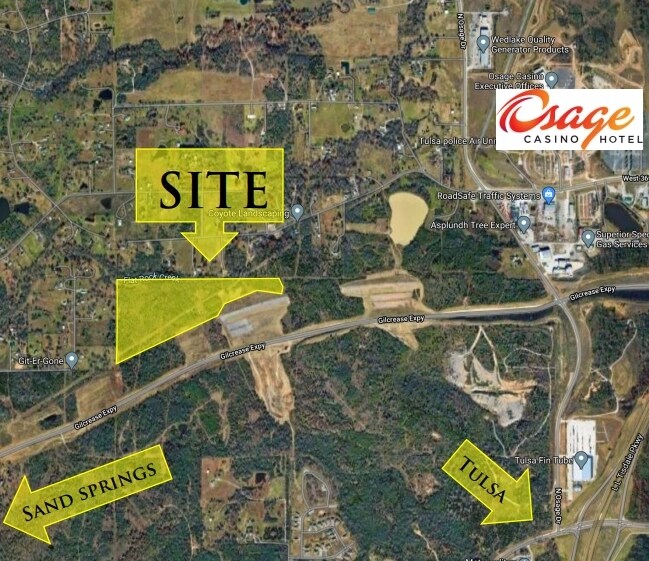 NE Gilcrease Expy 41st West Avenue, Tulsa, OK 74127 Land For Sale