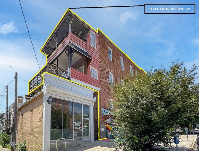 More Photos Of 1001-1003 W 36th St, Baltimore Storefront Retail Residential For Sale