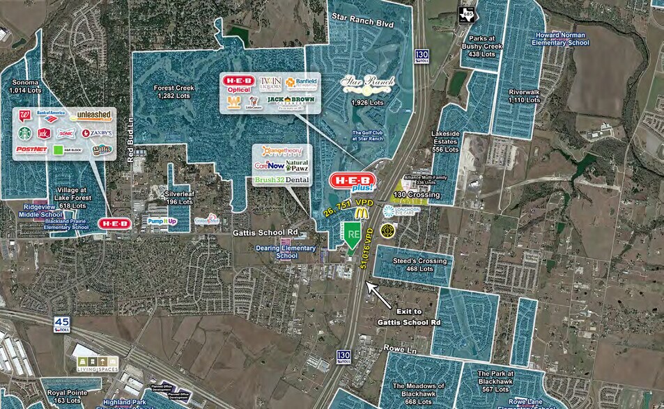 More Photos Of Muirfield Bend Rd, Hutto Unknown For Lease