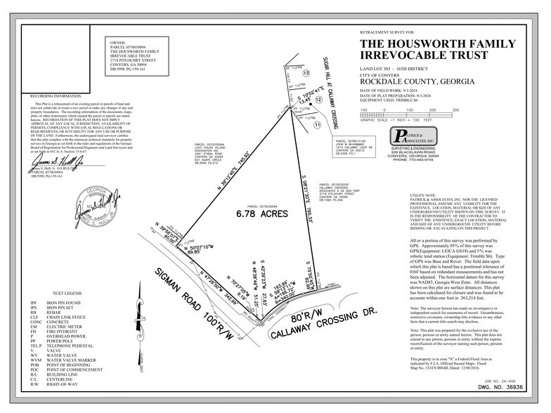 More Photos Of 0 Sigman Rd, Conyers Land For Sale