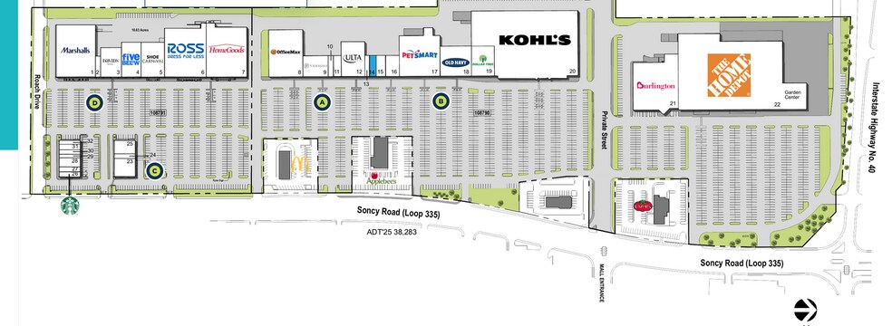 More Photos Of 2500-3130 S Soncy Rd, Amarillo Unknown For Lease