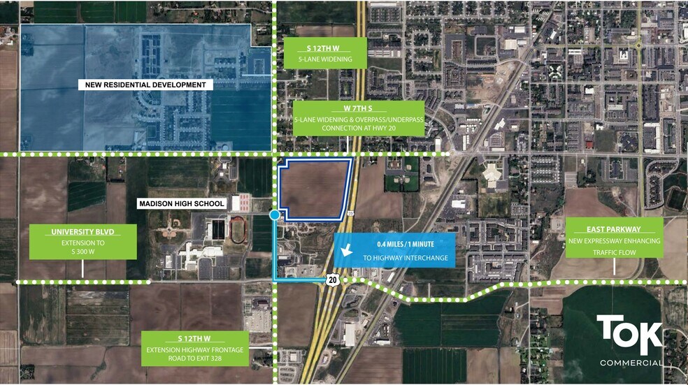 More Photos Of 1025 W 7th S, Rexburg Land For Sale