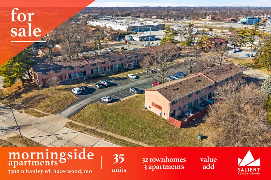 Primary Photo Of 7298 N Hanley Rd, Hazelwood Multifamily For Sale