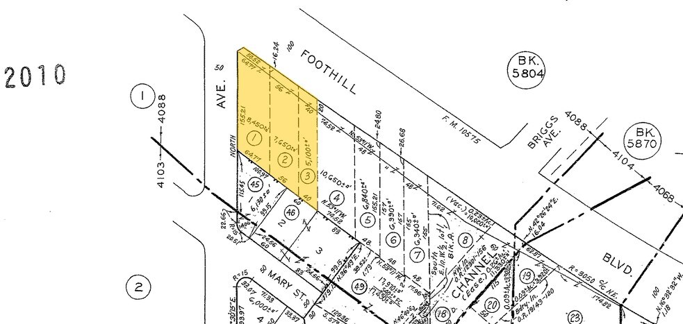 More Photos Of 2432-2434 Foothill Blvd, La Crescenta Land For Sale