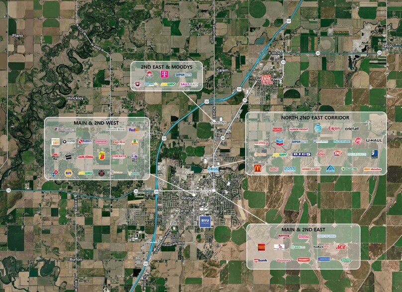 More Photos Of US Highway 20 & ID Highway 33 Interchange, Sugar City Land For Lease