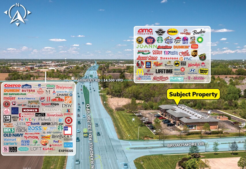 More Photos Of 2375-2399 S Randall Rd, Algonquin Freestanding For Lease