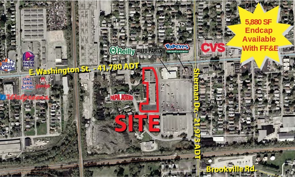 More Photos Of 3709-3737 E Washington St, Indianapolis Unknown For Lease