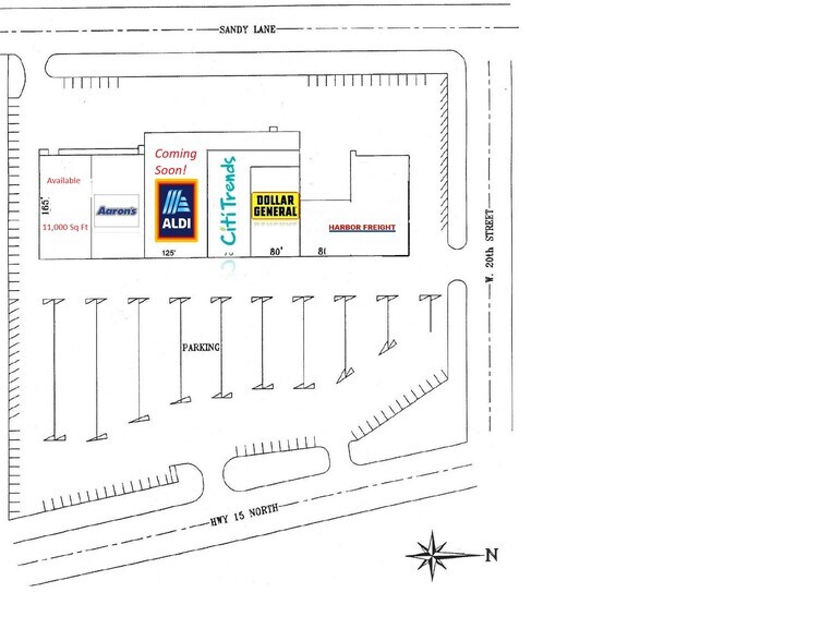 More Photos Of 1904-1930 Highway 15, Laurel Storefront For Lease