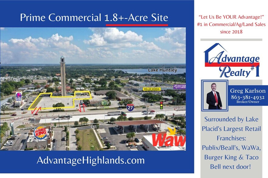 Primary Photo Of 419 US 27 N, Lake Placid Land For Sale
