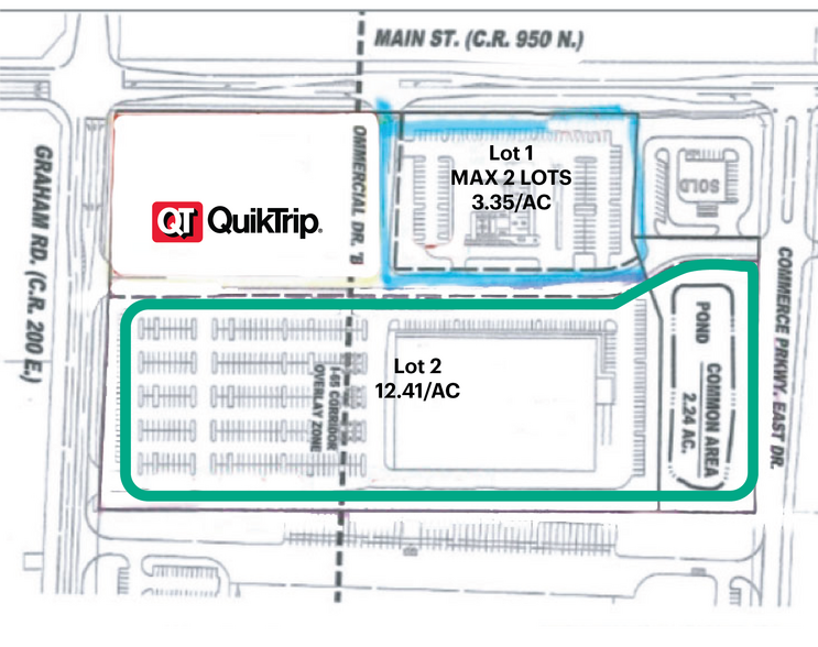 More Photos Of E. Main St. & N. Graham Rd., Greenwood Land For Sale
