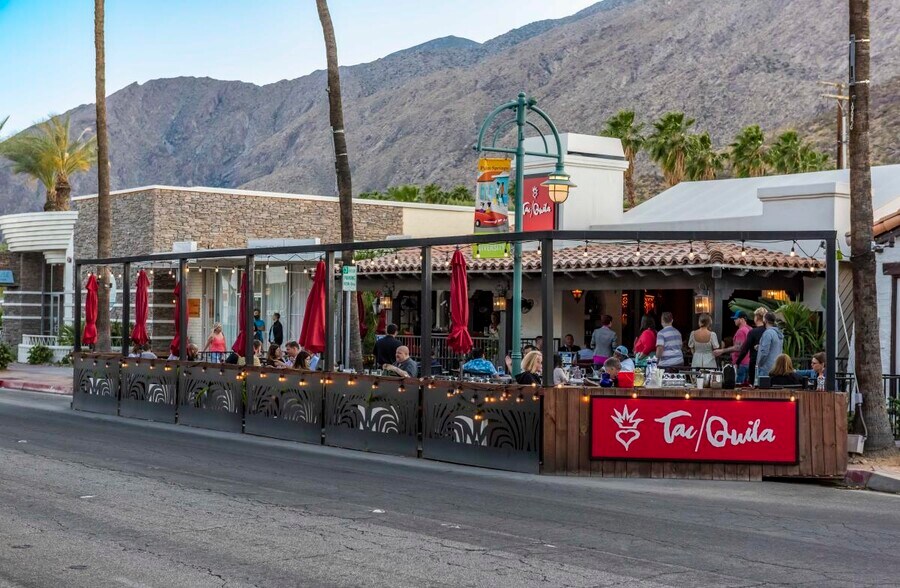 Primary Photo Of 419 N Palm Canyon Dr, Palm Springs Restaurant For Sale