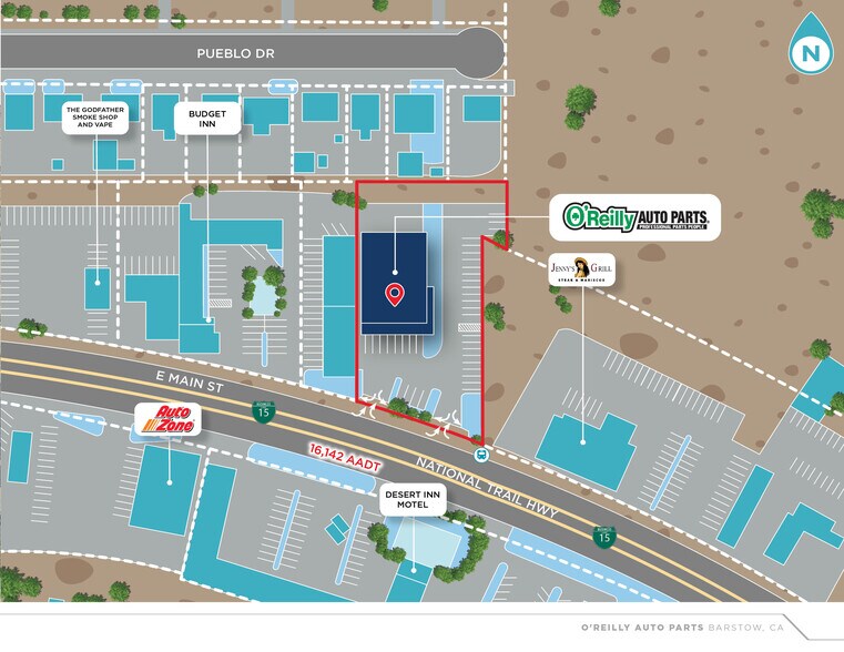 More Photos Of 1133 E Main St, Barstow Freestanding For Sale