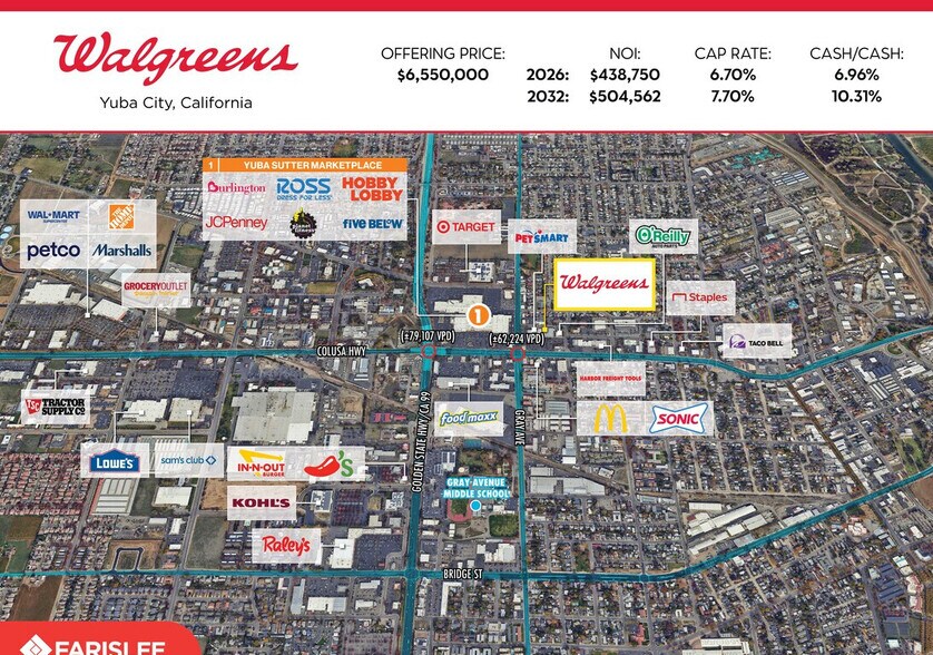 Primary Photo Of 855 Colusa Ave, Yuba City Drugstore For Sale