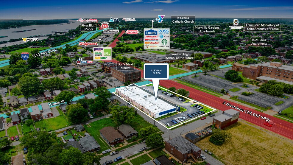 More Photos Of 3934-3956 S Broadway, Saint Louis Storefront For Sale