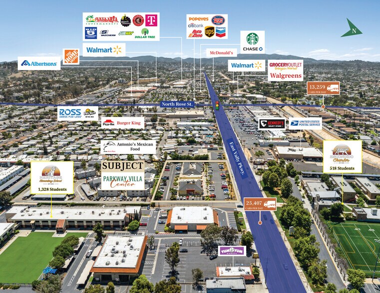 More Photos Of 1815 E Valley Pky, Escondido Storefront For Sale