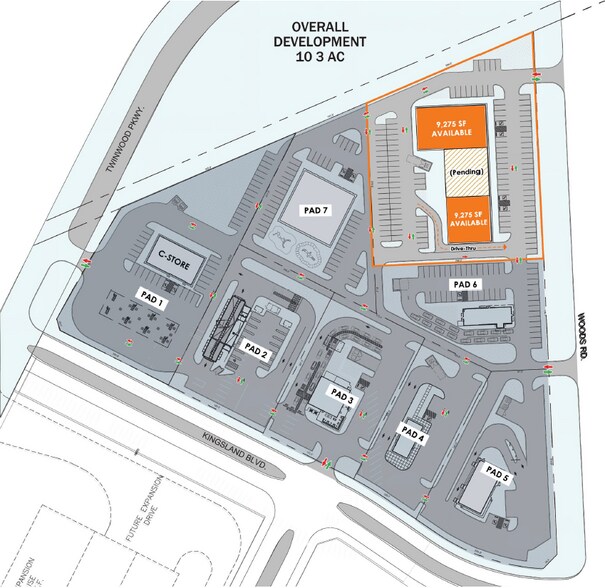 Primary Photo Of NEC N. Twinwood Parkway @Twinwood Center dr, Brookshire Land For Sale