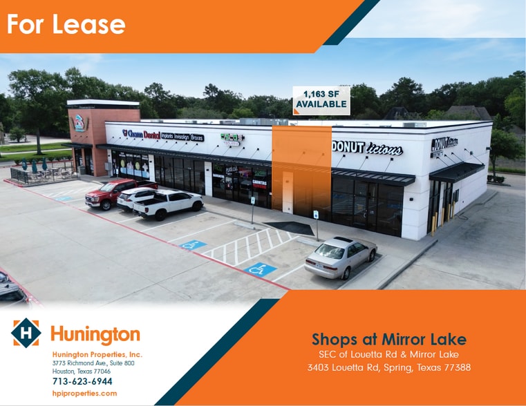 Primary Photo Of SEC Louetta Rd At Mirror Lake Rd, Spring Unknown For Lease