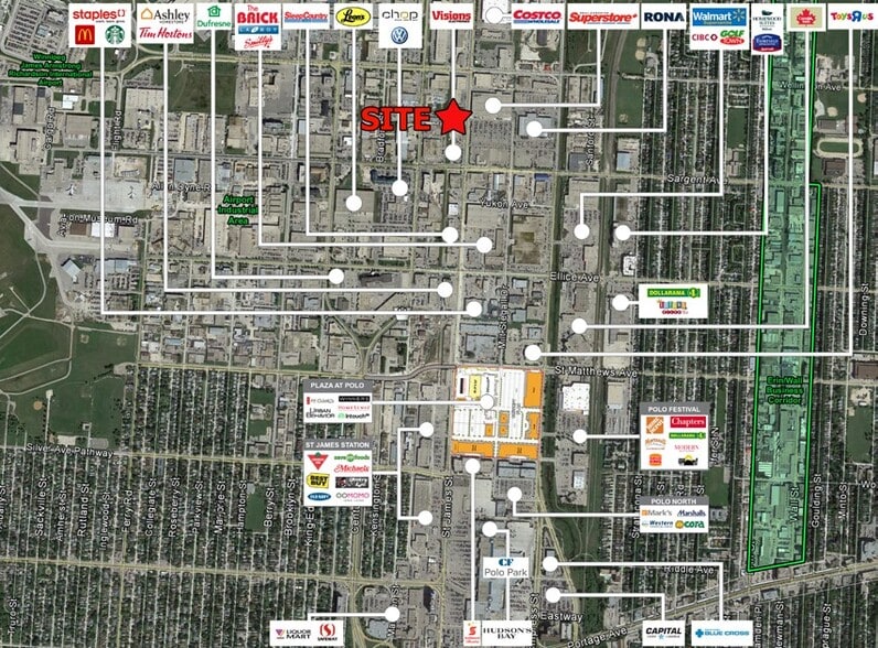 More Photos Of 1170 St James St, Winnipeg Storefront Retail Office For Lease
