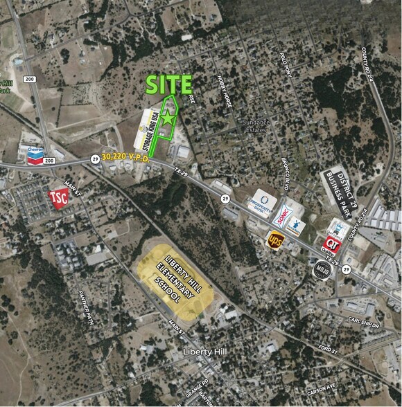 More Photos Of 14752 State Highway 29 hwy, Liberty Hill Industrial For Lease